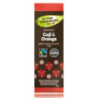 The Raw Chocolate Company Organic Goji & Orange Bar - 1Bar